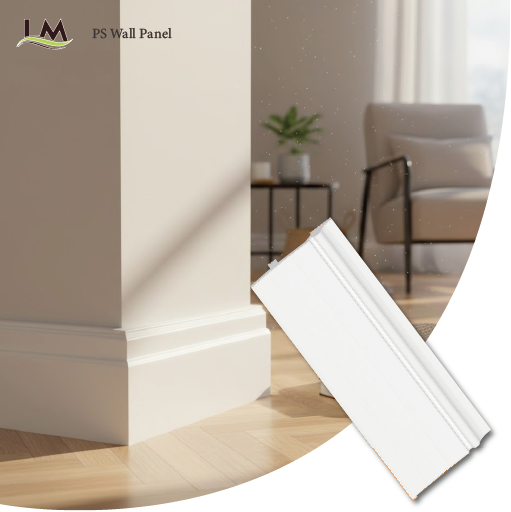 Lihtne paigaldada PS seinaliistud veekindel dekoratiivne painduv põrandaliist sisenurkade jaoks